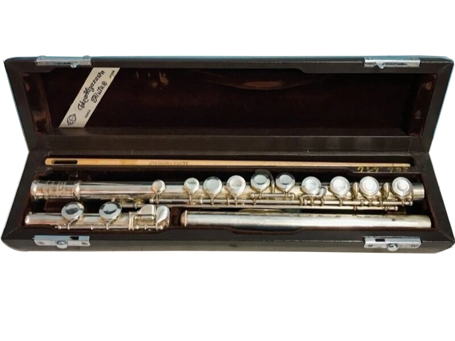 Mi yaz a wa MS-70S Wind Instruments Flute sterling silver Musical instrument