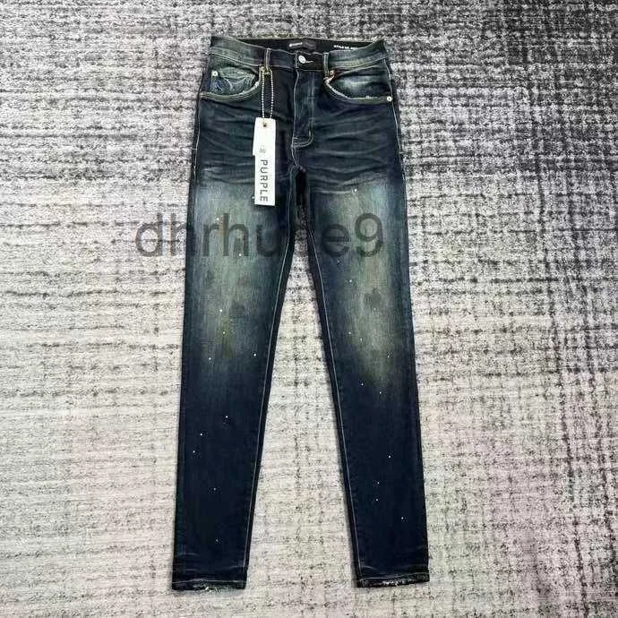 Paarse Jeans Heren Designer Anti-aging Slim Fit Casual Pu20231200 Maat 30-32-34-36-38 5YD3