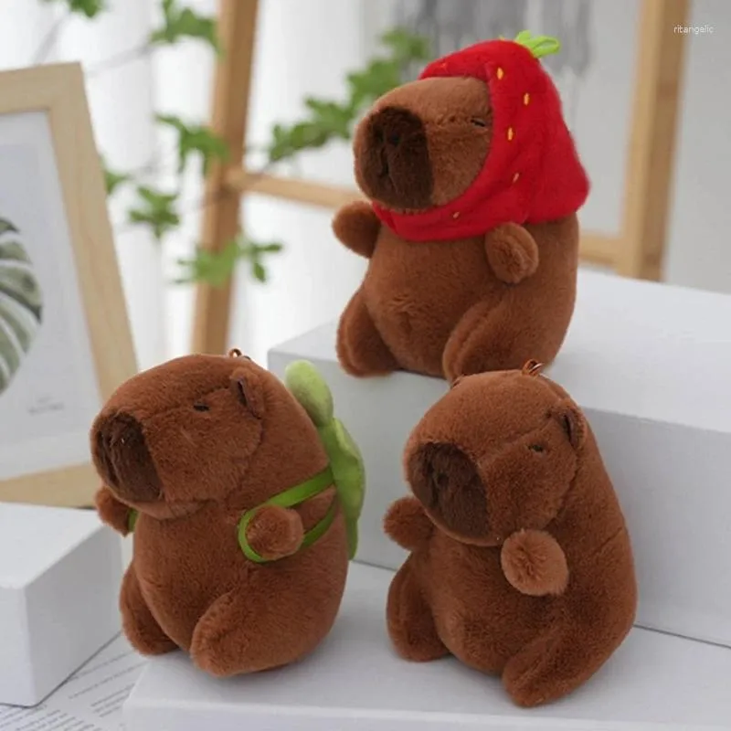 Keychains Plush Capybara Keychain Creative Bag Pendant Adorable Stuffed  Keyring From Ritangelic, $9.98 | DHgate.Com