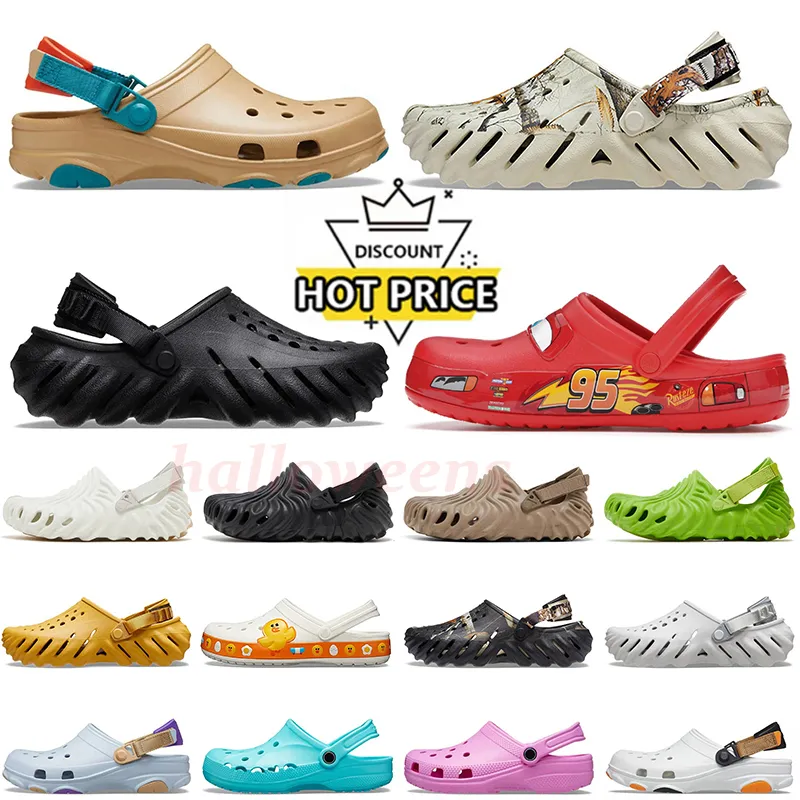 classic crocs clog buckle designer slides sandals platform heels slippers mens womens triple white black khaki rose pink【code ：L】shoes nursing hospital outdoor