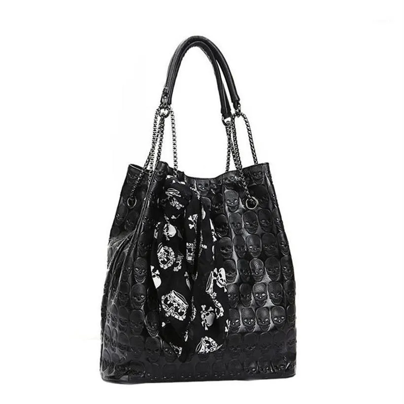 Shoulder Bags OCARDIAN Handbags For Women 2021 Large Fashion Bag Skull Chain Lady Tote Dropship M2612238