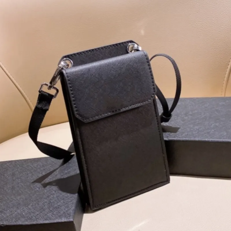 Mens Mini Cross Body Phone Bags Crossbody Designer Bag Men Shoulder Bags Fashion Purse Adjustable Strap Nylon Leather NEW 2024