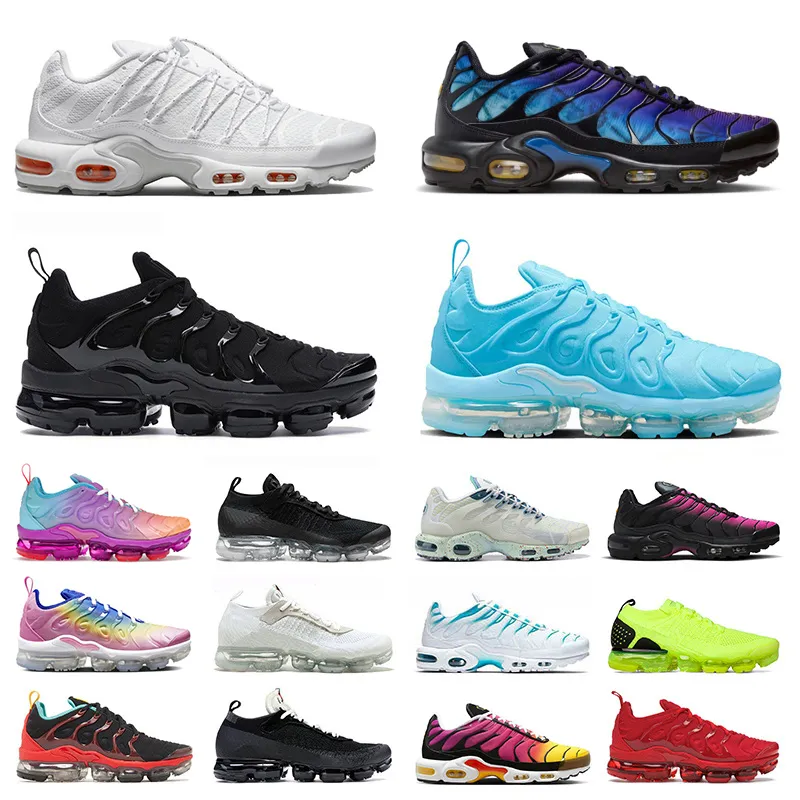 vapourmax vapor max plus nike air max tn airmax tns terrascape tn marseille Shoes Black Olive unity Reflective Grey off white Flyknit 1.0 2.0 Flynit【code ：L】Sneakers Trainers