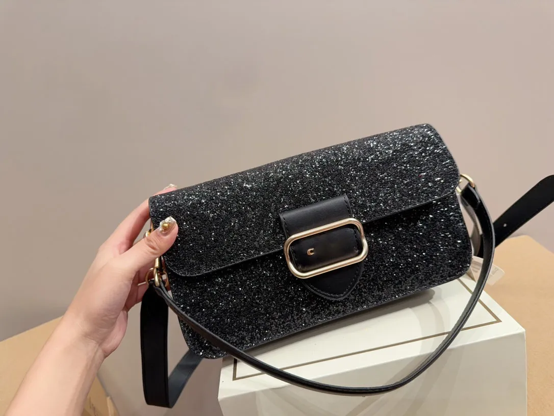 Sıcak satış moda el çantası lüks tasarımcı çanta orijinal malzeme nazik retro sınırlı tofu çanta çok yönlü parıltı gündelik crossbody çanta