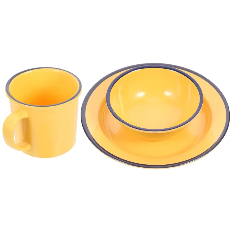 Set di stoviglie Set di tazze per la casa Bere tè per la casa Tazza retrò Utensili da cucina per la casa Piatto Ciotola Tazze decorative Tazze da caffè da campeggio