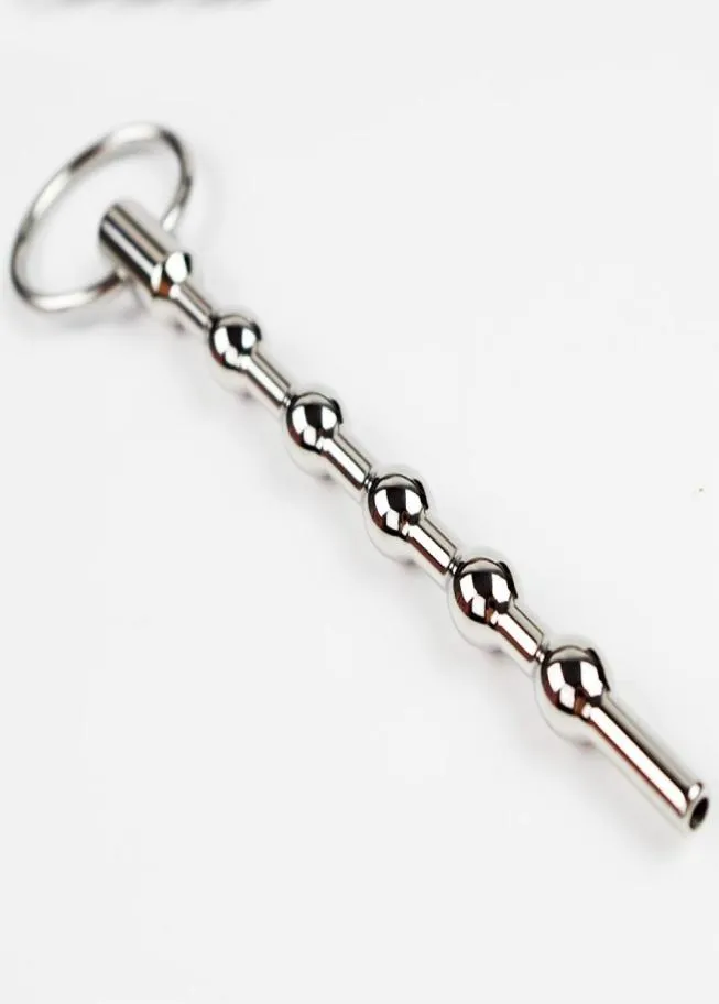 130 mm Metal Urethral Catheter sex products urethral sound Dilator male device toys stainless steel sounding penis plugs5212370