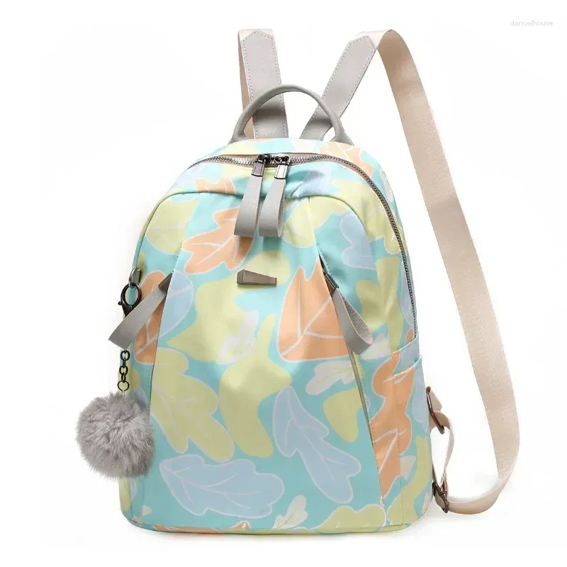 Sacs d'école pour femmes, petit sac à dos imprimé d'été, loisirs, mode, grande capacité, multifonctionnel, voyage en plein air