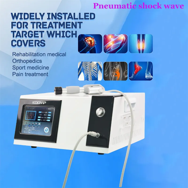 Portable Gainswave shockwave therapy machine pneumatic shock wave physical therapy pain relief cellulite ED treatment salon clinic use