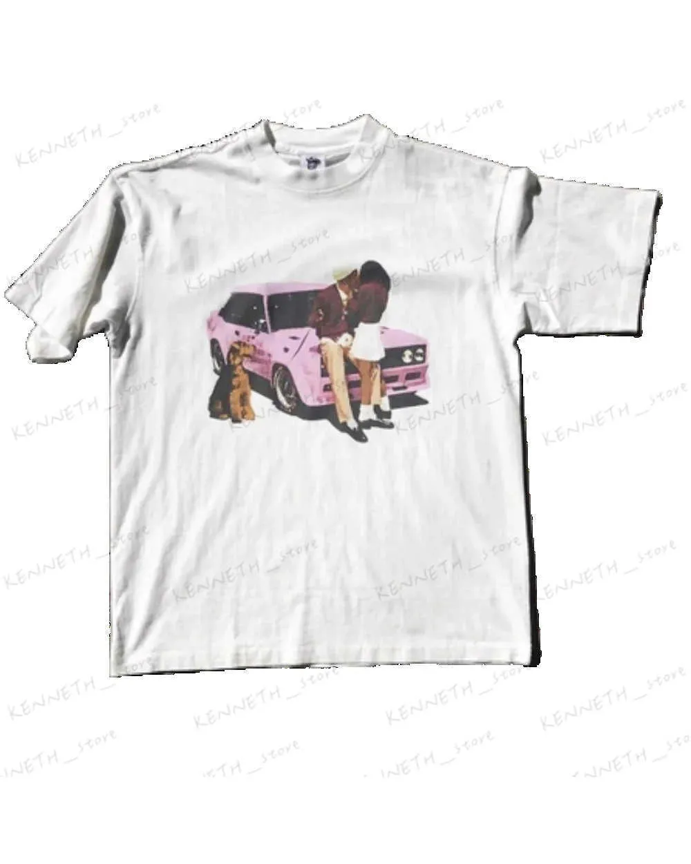 メンズTシャツY2K Tシャツハラジュクヒップホップ面白いグラフィックプリント特大の短袖トップスメンズファッションカジュアルゴシックTシャツストリートウェアT240126