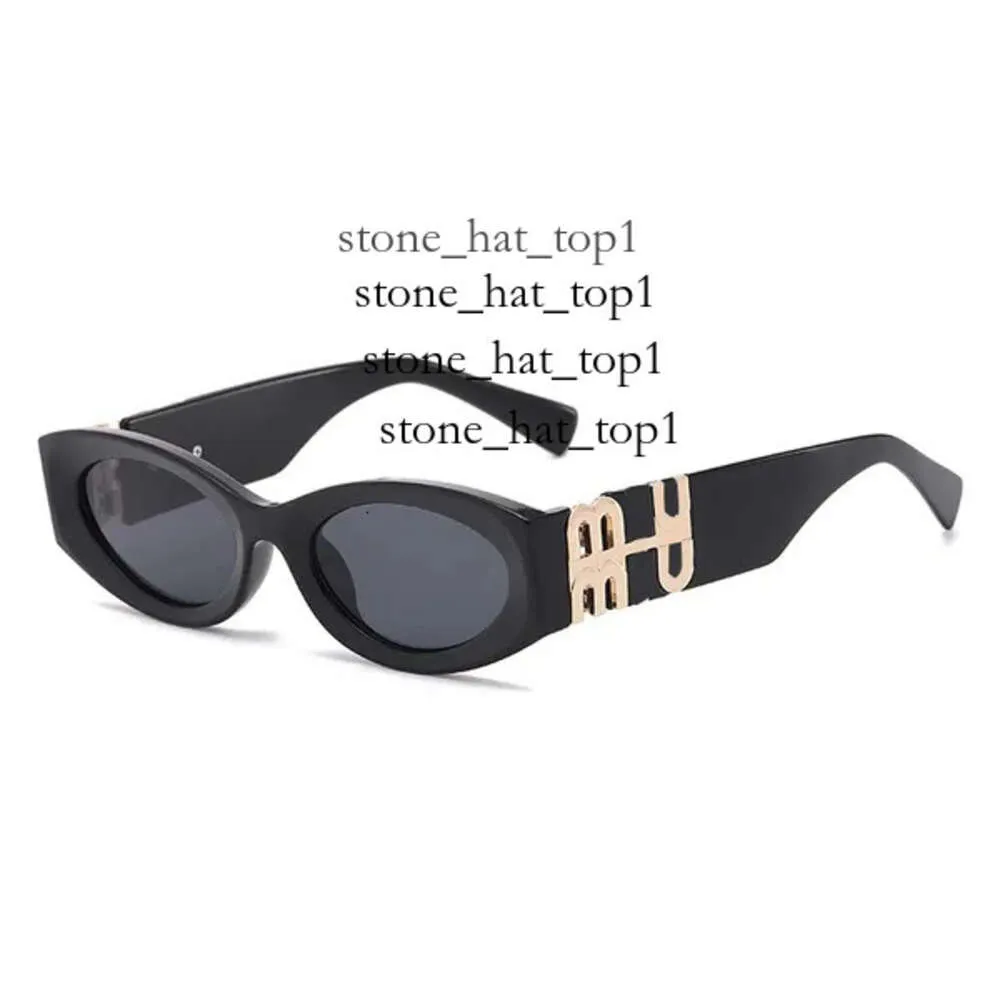 Designer Sunglasses Miuity Miu Sunglasses Personality Mirror Leg Metal Large Letter Design Multicolor Brand Miui Glasses Factory Outlet Promotional Special 5084