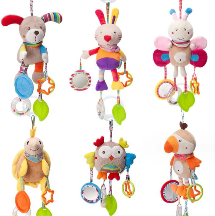 P Dolls Newborn Baby Stroller Toys Rattles Mobiles Cartoon Animal Hanging Bell Educational 0-12 Months Speelgoed Drop Delivery Otcs4