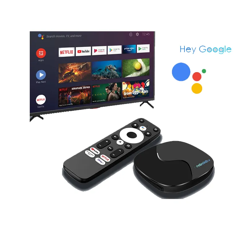 Smart TV Box V96 Android 10.0 Allwinner H313 Quad Core Avec WIFI 2,4/5G