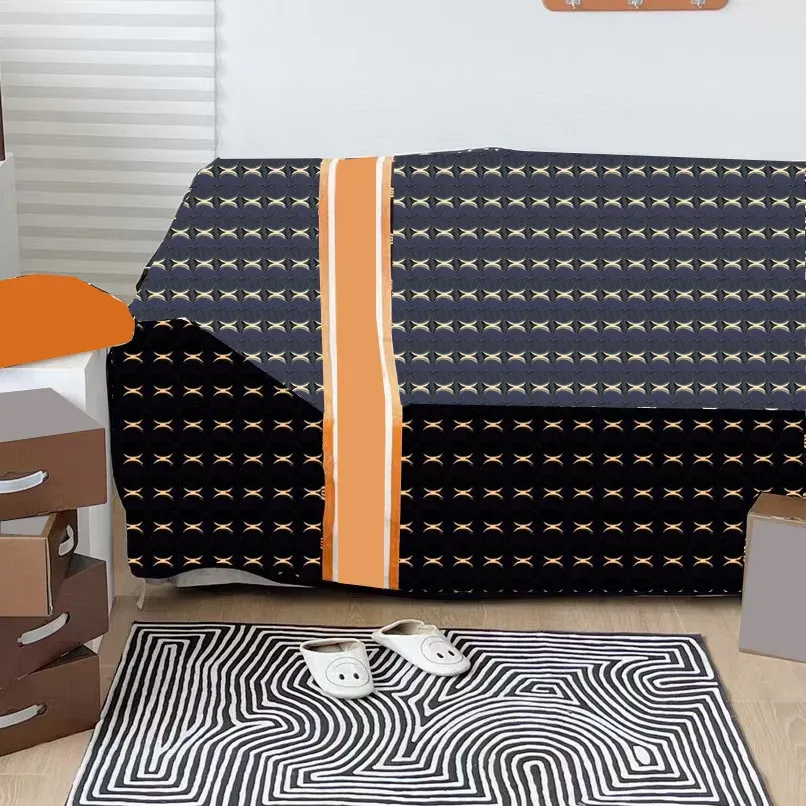 Simples casa lance cobertores designer sofá cama folha capa flanela quente lance cobertor para crianças adultos