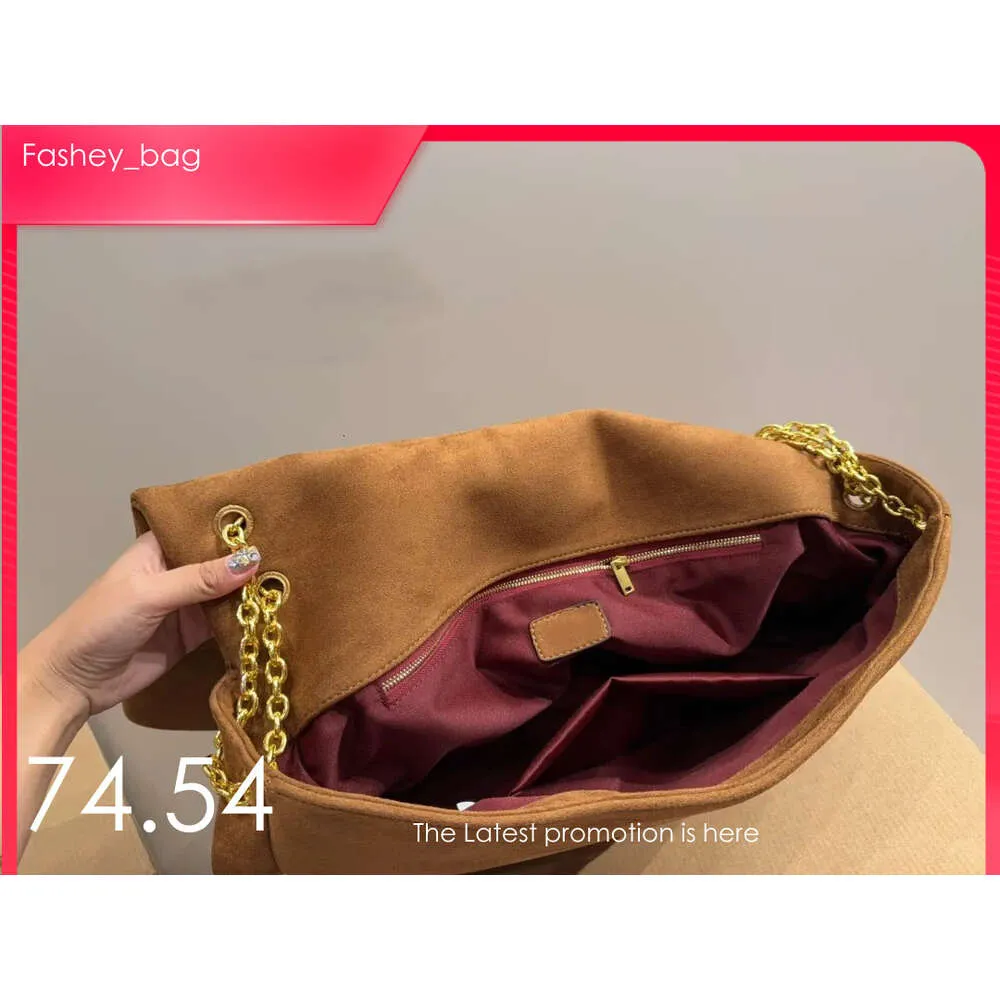 Women Suede shopping bag hobo handbag Fashion Satchels Shoulder Bags chain flap crossbody messenger bags Luxury designer purses backpack envelope wallet totes