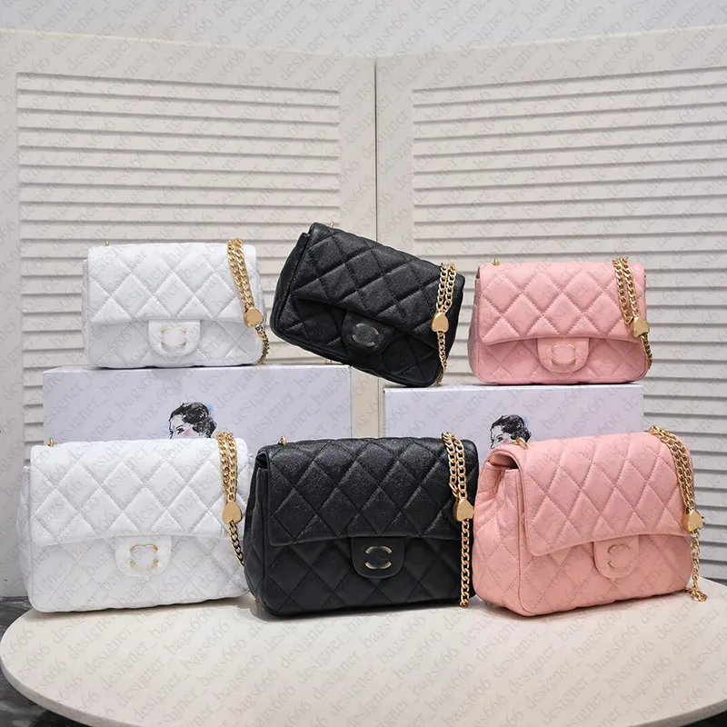 Bolsas de grife Bolsas de noite Bolsas crossbody de luxo Bolsas de ombro de alta qualidade Bolsas Chian de couro genuíno Bolsas femininas Bolsas de mão Bolsas mensageiro Bolsas de moda feminina