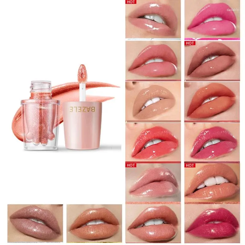 Brillant à lèvres Sdatter Mini chat mignon glaçure couleur teinte liquide rouge à lèvres imperméable maquillage hydratant