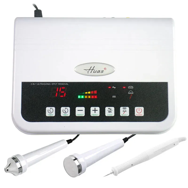 3 I 1 Ultrasonic Massager Spot Tattoo Removal Anti Aging Ultraljud Face Machine Sightens Skin Care Beauty Device 240123