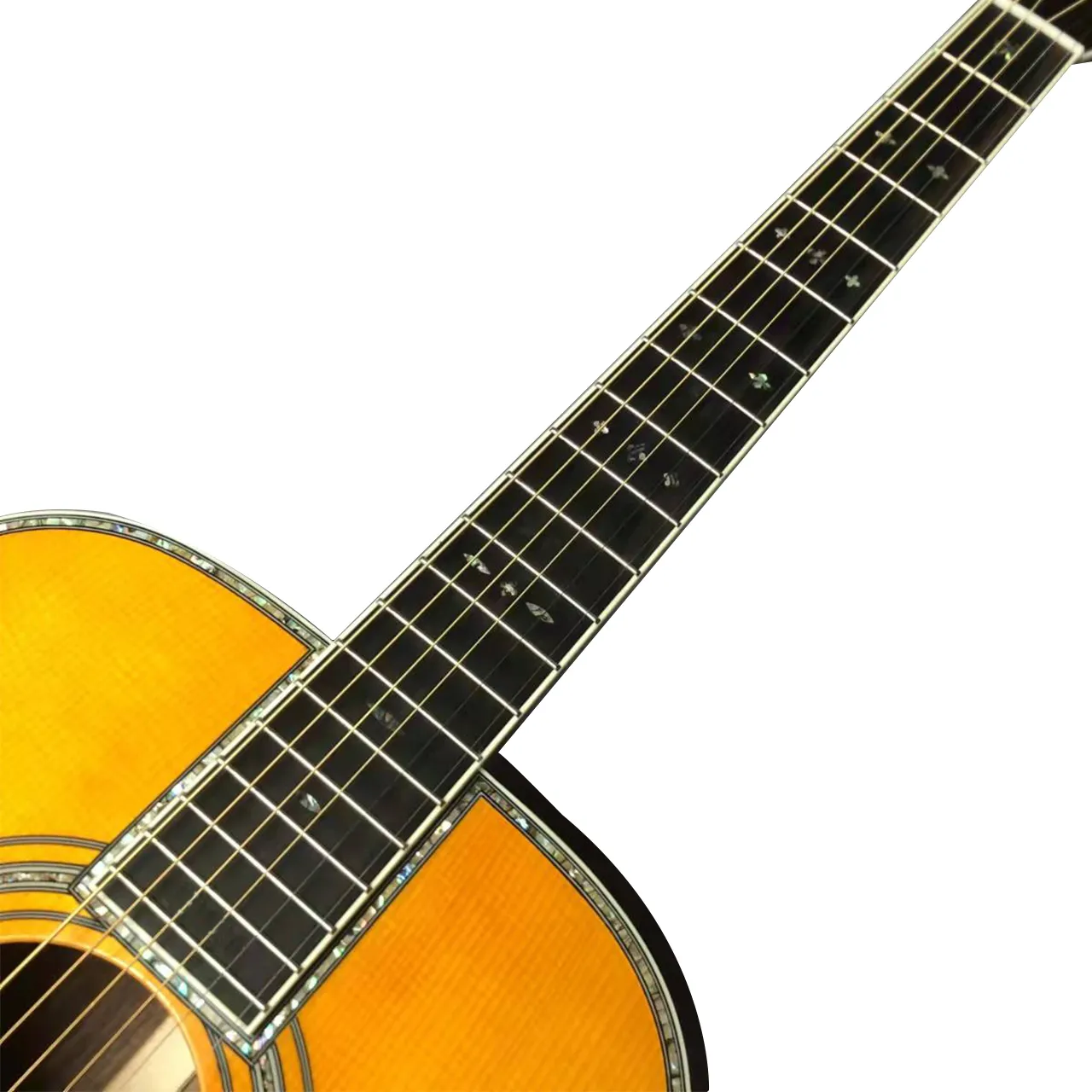 Guitare acoustique jaune Signature 40 OM Series