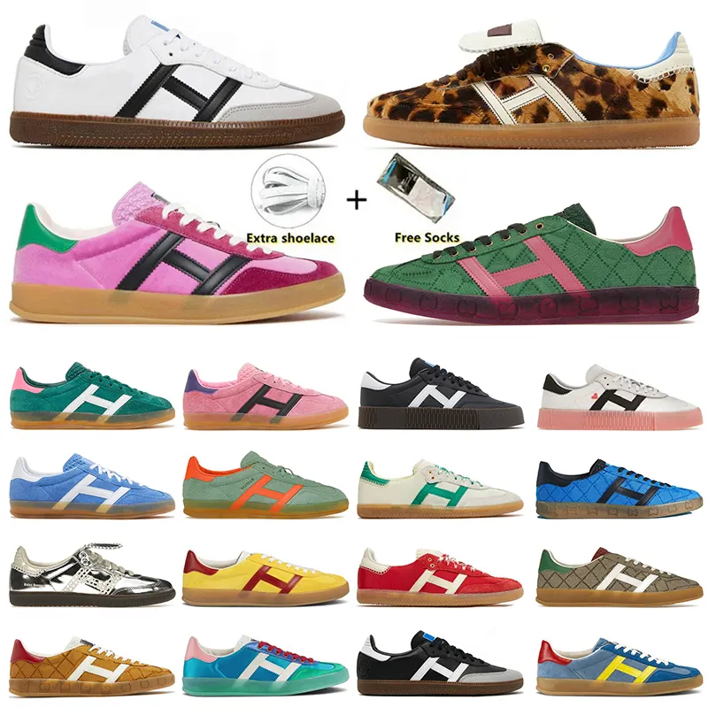 adidas samba gazelle bold outdoor shoes mens womens vegan wales bonner black gum white pink velvet monogram【code ：L】designer trainers running sneakers