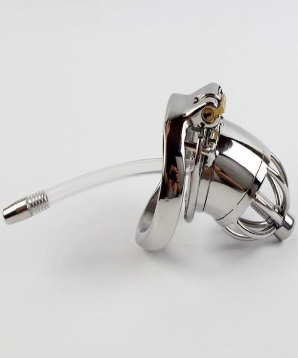 Dispositivi Dispositivo maschile in acciaio inossidabile con suoni uretrali in silicone Spike Ring Bdsm per uomini Cintura Sex Toys5656044
