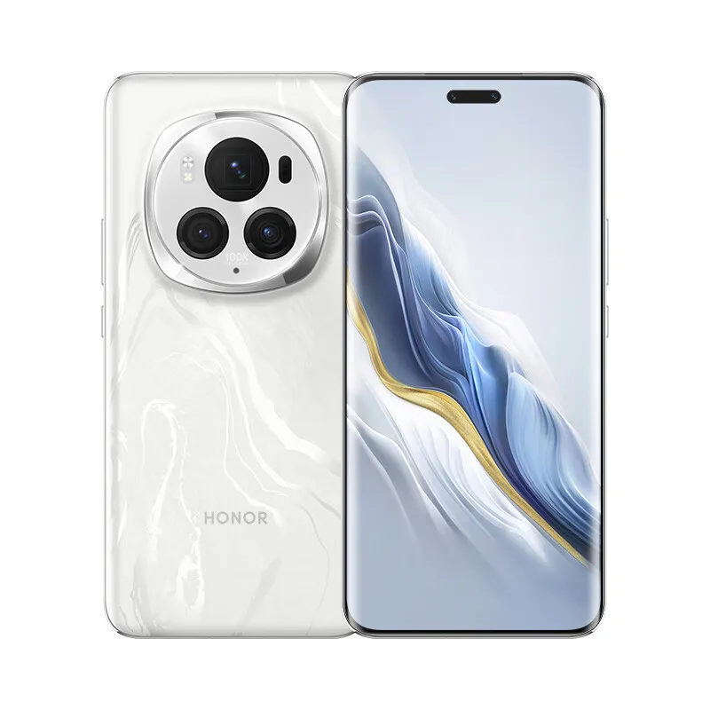 Téléphone portable d'origine Huawei Honor Magic 6 Pro 5G intelligent 12 Go de RAM 256 Go de ROM Snapdragon 8 Gen3 108.0MP NFC Android 6.8" 120 Hz Écran incurvé Face ID IP68 Téléphone portable étanche