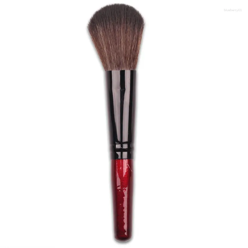 Makeup Brushes 1 PCS Trähandtag Blush Brush Foundation Tool