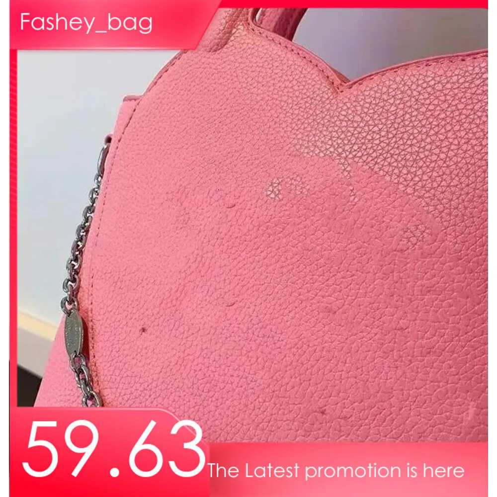 Real cowhide bag bucket bag women one shoulder crossbody bag designer handbag Litchi grain chain decoration tote luxury shopping bags leather bags purses backpack