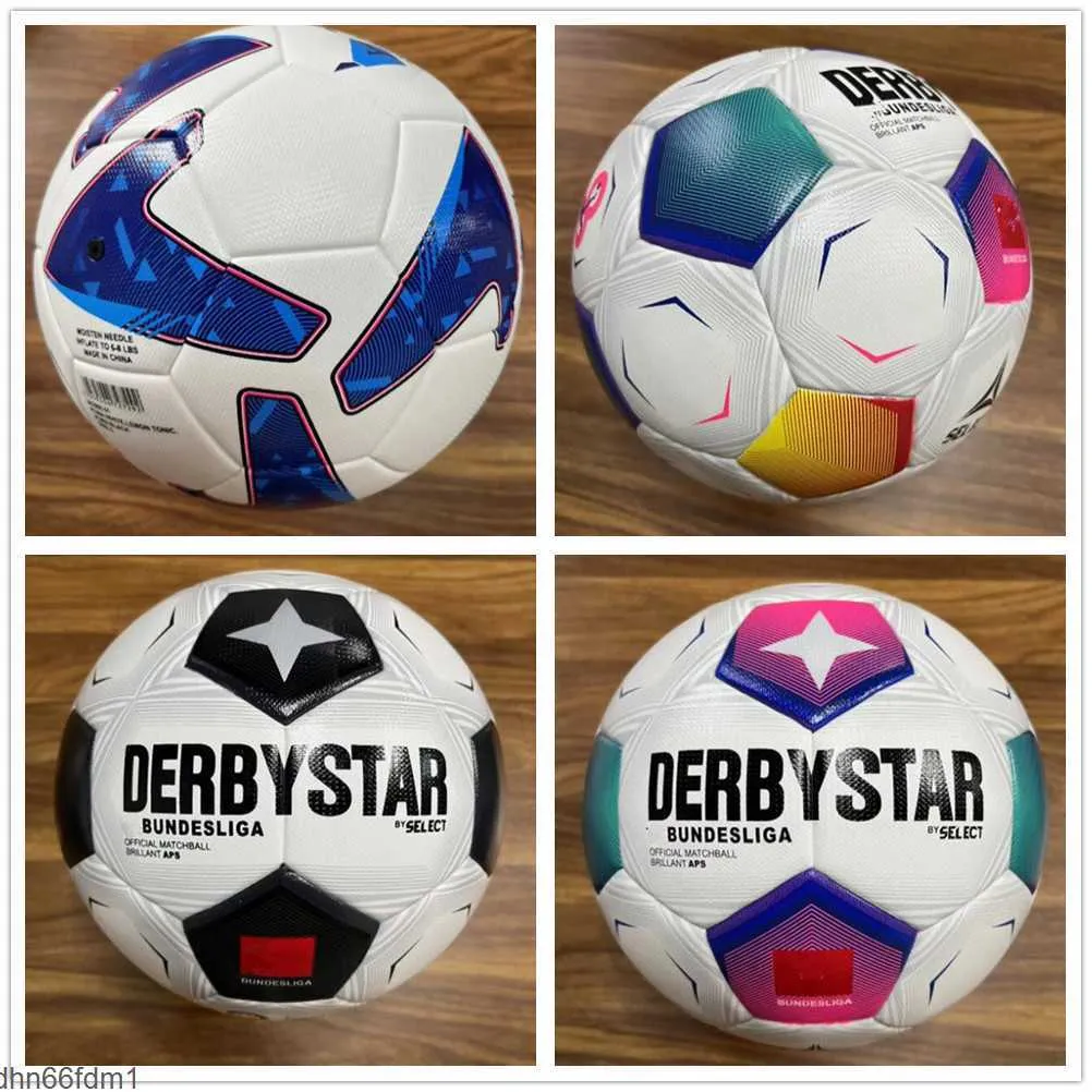 New Serie A 23 24 24 Bundesliga League Match Balls 2023 2024 DerbyStar Merlin ACC Football Position Resistance Game Training Ball Size 5 AZR0