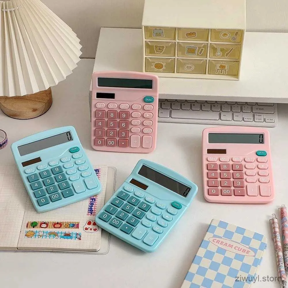 Calculators Color Calculators Business Calculators Finance Office Calculators Students Must Have A 12-Bit Dual Power Candy Color Calculator.