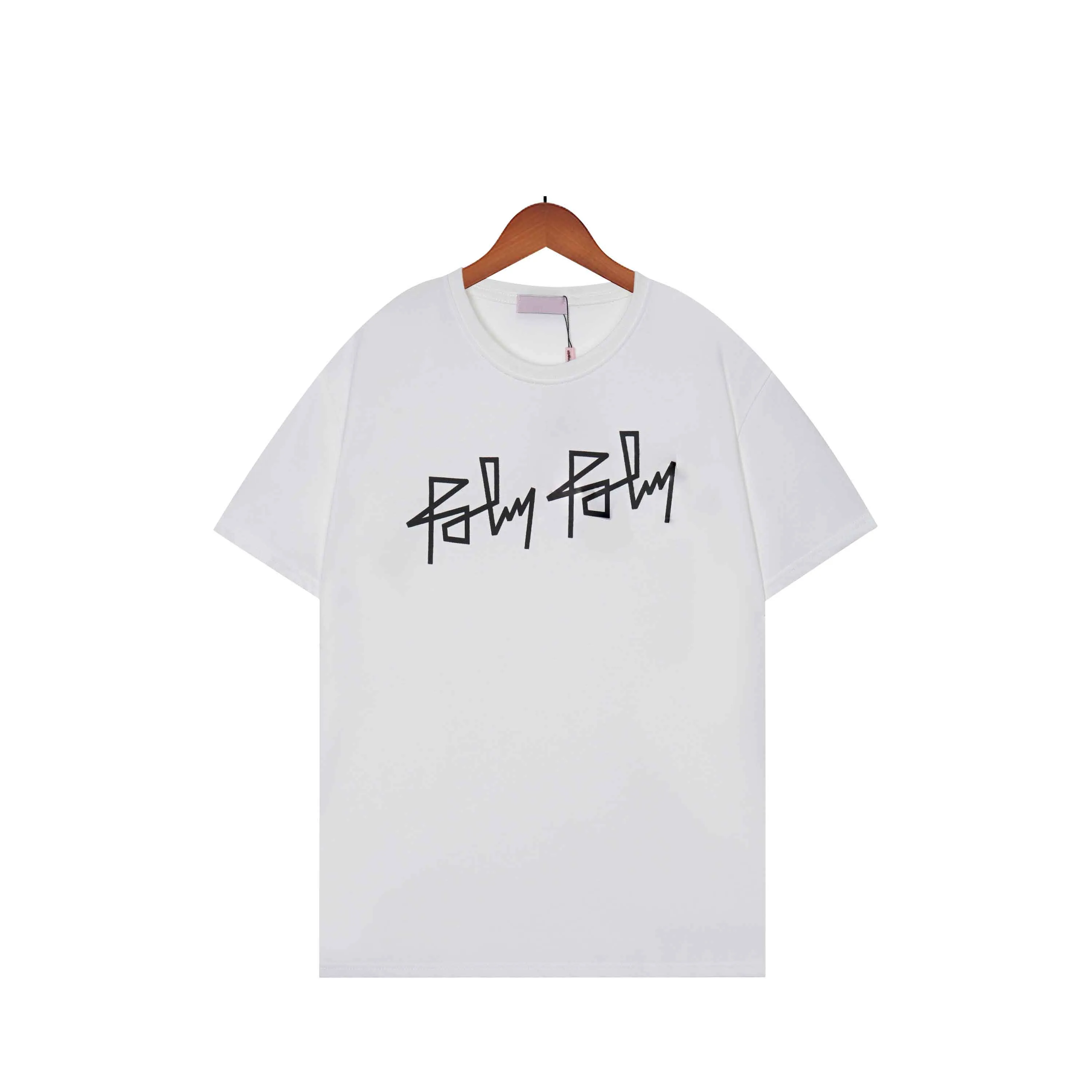 Haikyuu Mens Designer T Shirt for Men Palms Women T Shirts Fashion Spray Faint Graffiti Para krótkie rękawy Wysokiej jakości luźna marka załogi