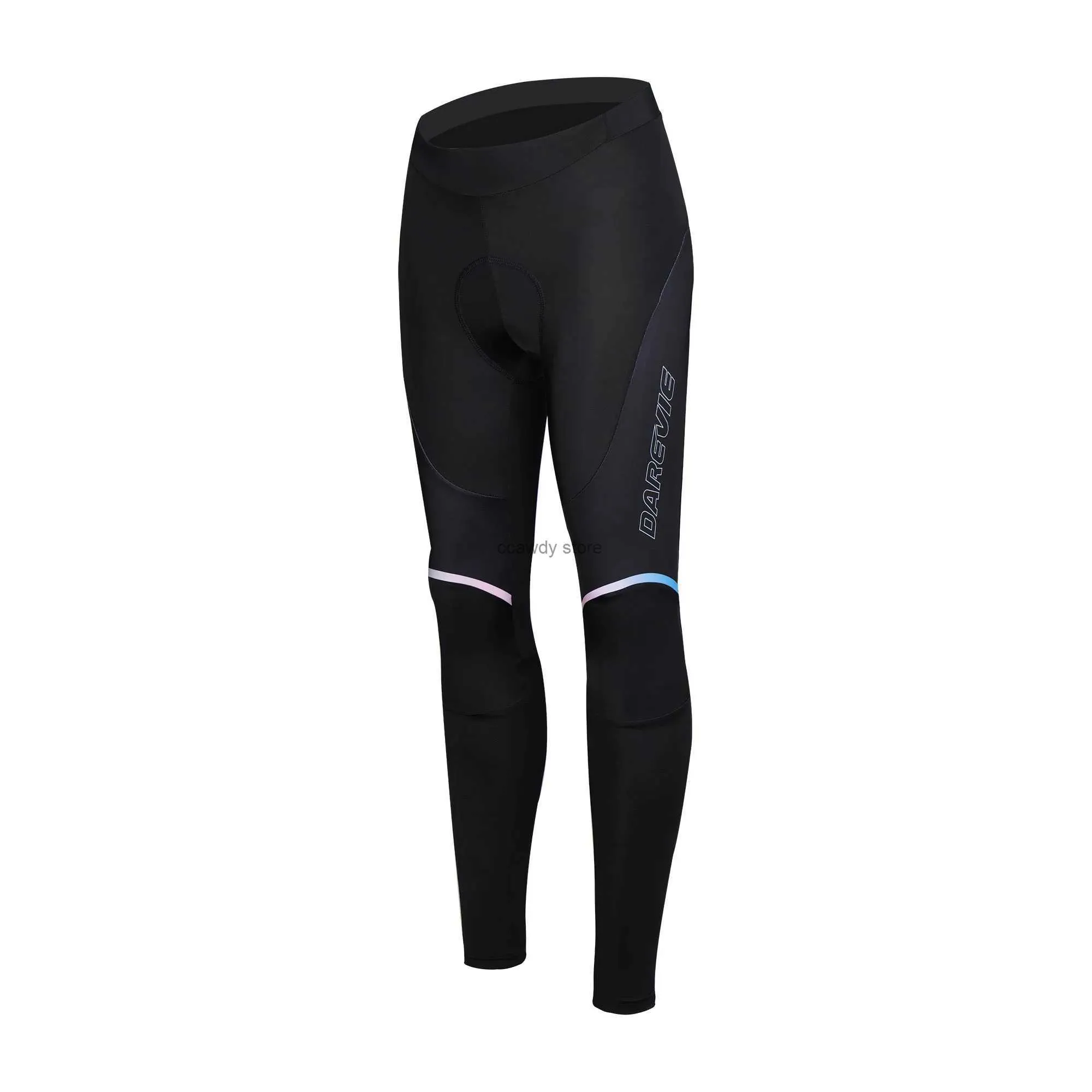 Calças masculinas Darevie Calças de ciclismo femininas Calças de ciclismo femininas de alta qualidade Pro Team Breathab Soft Sponge Pad MTB Road Bicyc PantsH24126