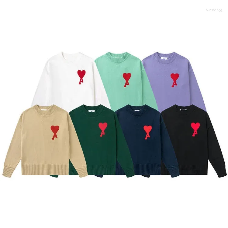 Мужские свитера Дизайнерские мужские женские вязаные футболки с надписью V-образным вырезом Футболка Женские топы с вышивкой Куртки Сексуальный полый свитер Многоцветный джемпер
