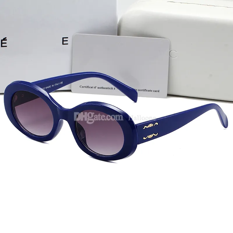 Hot Sunglasses Retro Cats Eye For Women Men Ces Arc De Triomphe Oval French High Street Drop Delivery Fashion Accessories Dhpbg Vingage Beach With Box