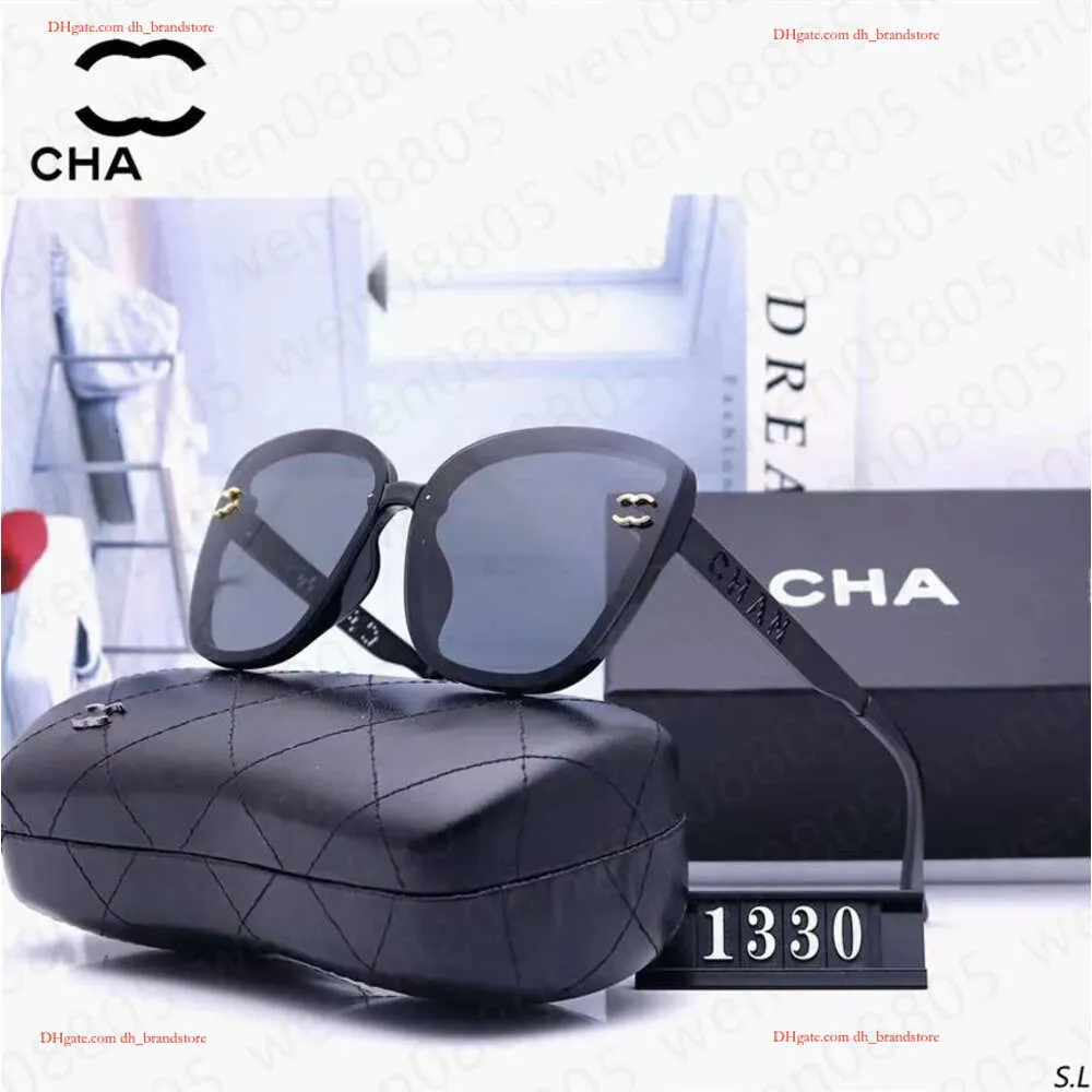 Lunettes de soleil de luxe pour femmes hommes lunettes marque mode lunettes de conduite vintage voyage pêche demi-monture Chanels Cha Nel lunettes de soleil UV400 haute