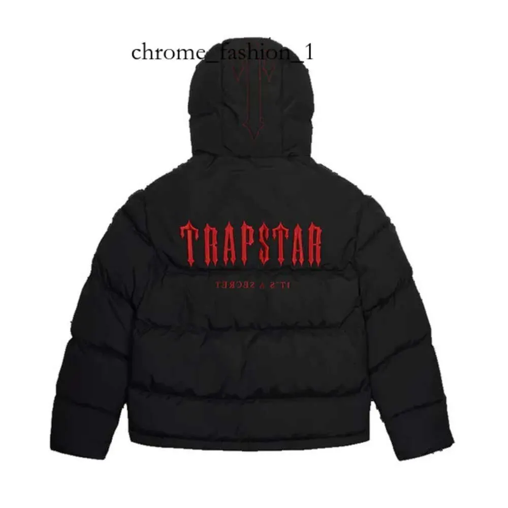 Trapstar Jacket London Decoded Hooded Puffer 2.0 Gradient Black Jacket