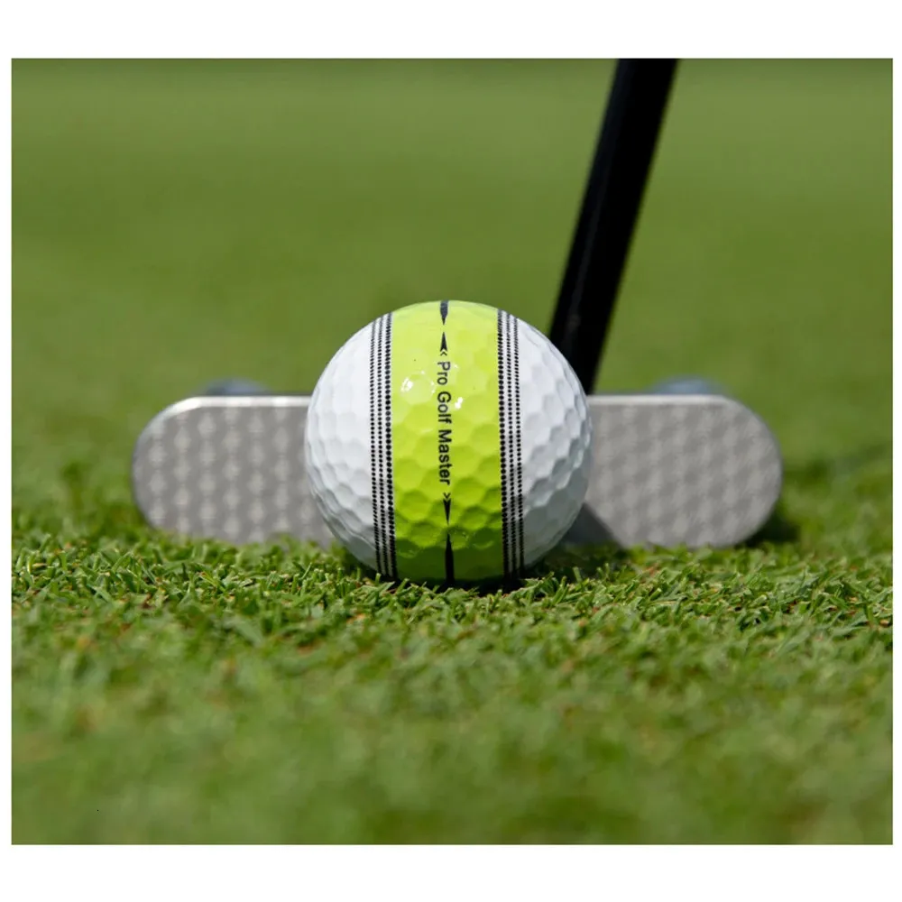 PGM 360°軌道照準ラインストライプ2レイヤーボール初心者に適した屋外で屋外で練習するゴルフ用品240124
