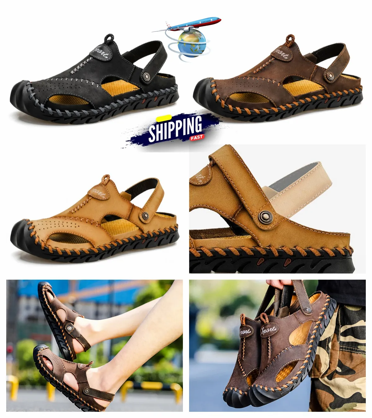 Summer New Designer Men's Women's Wooden Sandals Mule Outdoor Strap Slippers Folded Home Shoes Women's Famous Beach Shoes