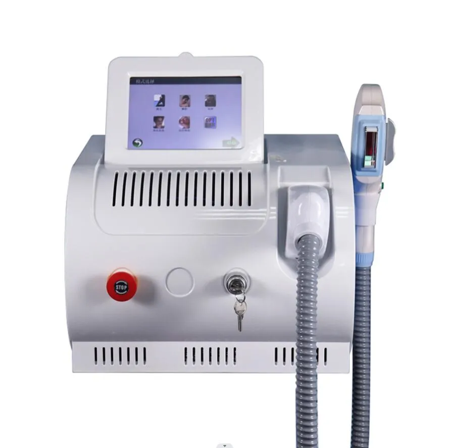 Nouveauté Portable multifonctionnel poignée unique IpL Opt dispositif d'épilation au Laser