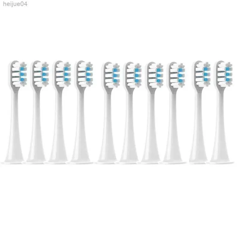 Toothbrush Replacement Brush Heads For Xiaomi Mijiat300/T500 Electric Toothbrush Soft Bristle Nozzles With Caps Sealed Package