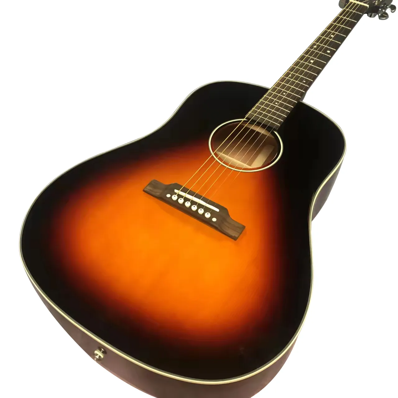 Guitare acoustique acoustique série Sunset J45, section en bois massif 41