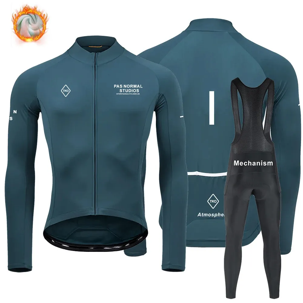 PNS ensembles de cyclisme pour hommes hiver homme vêtements de cyclisme ensemble Cycle Jersey vélo hiver vêtements sous-vêtements thermiques hommes vélo vtt 240119