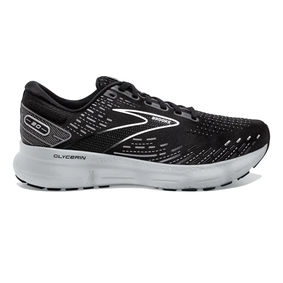 Brooks Glycerin GTS 20 Mens Running Shoes Gray Size 10 D Medium BROOKS Men main image 2