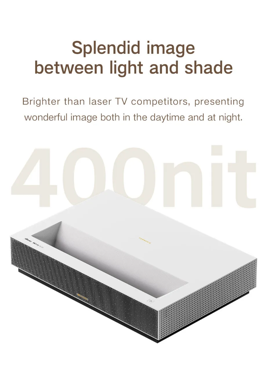 2023 X Fengmi Formovie C3 UST short throw laser projector 4k ALPD Laser TV True Home Cinema Grade Mijia 4k Projector