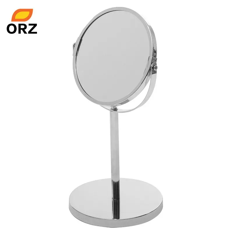 Mirrors Orz 6/7 Inch Magnifying Cosmetic Mirror Bathroom Shaving Cosmetic Mirror Double Side Rotatable Women Makeup Mirror