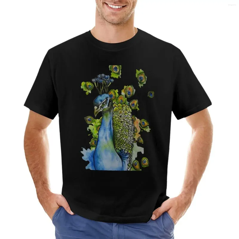 Polos Polos Peacock w dekonstrukcji T-shirt Szybkie suszenie sportowe fan koszulki t koszulki