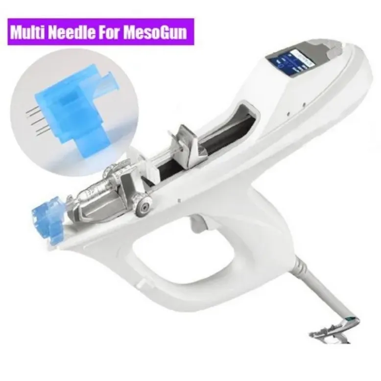 Mesoterapi Meso Gun Needle Wrinkle Borttagning Stailess Steel 5/9 Nålar Användning för Bella Vital Machine CE324