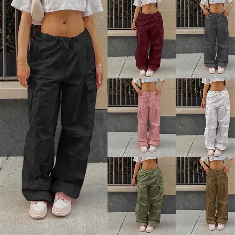 Women's Pants Business Casual For Women Yoga Womens Work Long Loose Track Elastic