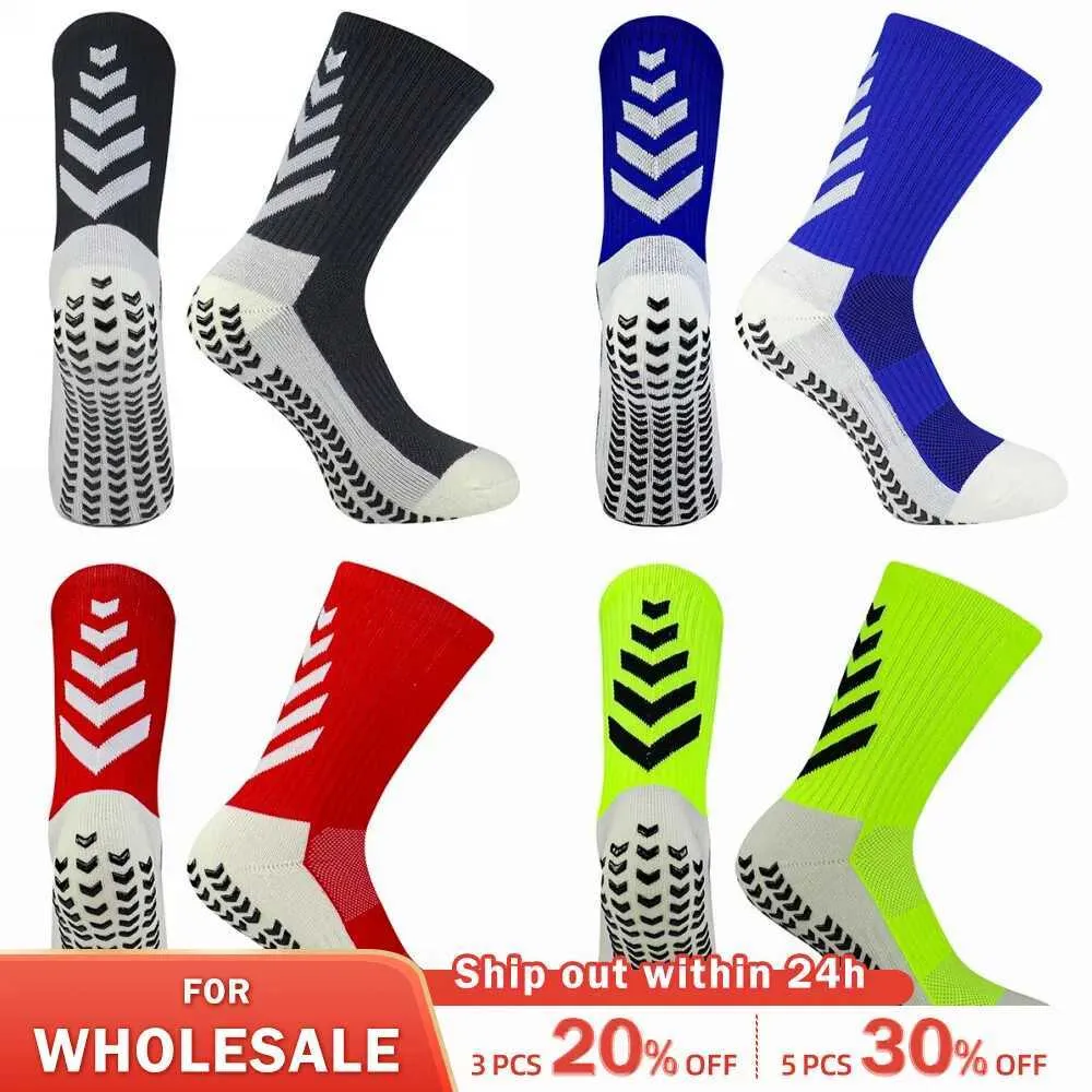 Sportsokken Voetbalsokken Heren Sportieve Antislip Voetbalsokken Gewatteerd Ademend Voor Hardlopen Yoga Basketbal Wandelen Sport Grip Sokken YQ240126