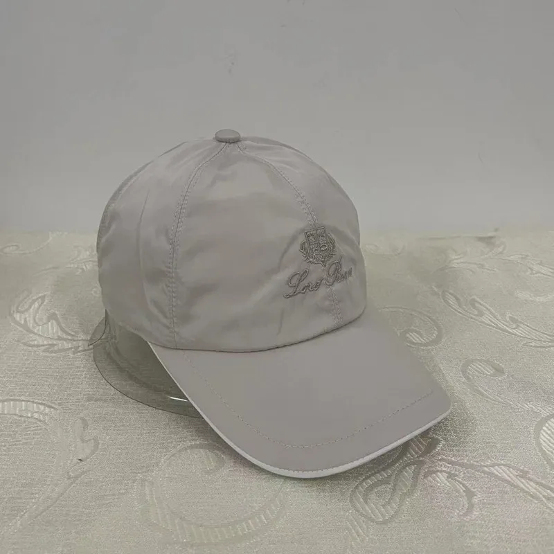 LP Mens 여자 모자 패션 야구 모자면 캐시미어 모자 모자 여름 스냅 백 자수 Casquette Beach 고급 로로 모자