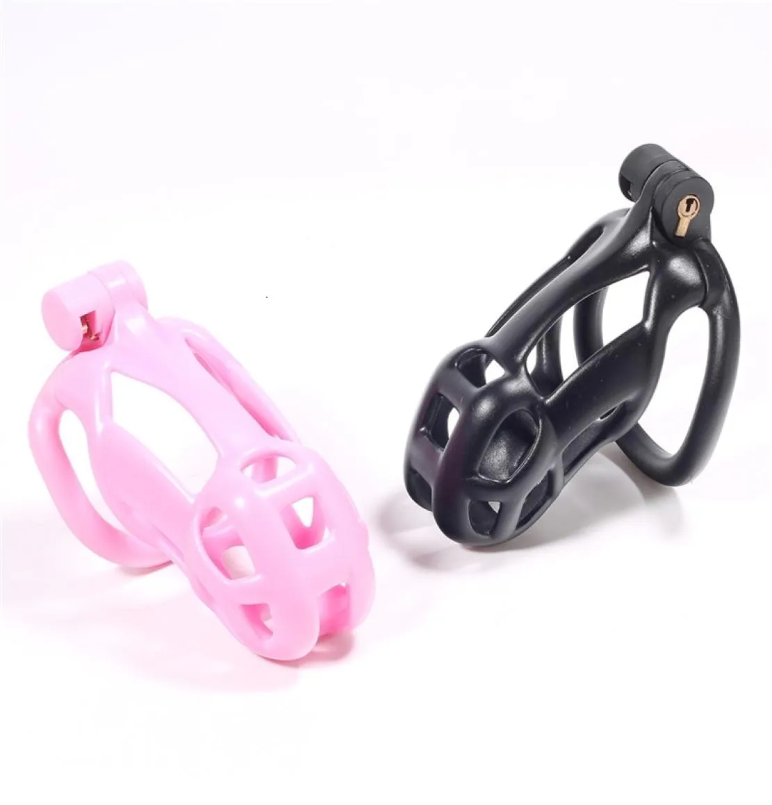 Секс-игрушка-массажер Розовый пояс кобры с 4 дуговыми кольцами Клетка для члена Удержание пениса БДСМ-игрушки для мужчин Gay4114492